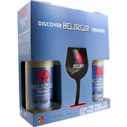 Пиво Delirium - 2x0,75 Tremens + бокал на ножке хобот  1320 мл, 8.7% - Пиво лучше - pivoluchshe