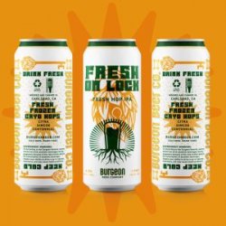 Burgeon Fresh On Lock Fresh Hop IPA 16oz can - Bine & Vine