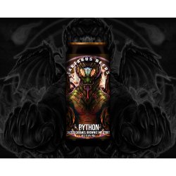 Tartarus PYTHON - Salted Caramel Brownie Imperial Stout - 12.6% - 440mL can - Tartarus Beers