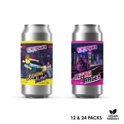 Neon Raptor Crushing Blows & Retro Racer Pack - Neon Raptor Brewing Co.