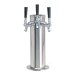 Columna Con Tres Grifos En Acero Inoxidable Micromatic Columna Con Tres Grifos En Acero Inoxidable Micromatic