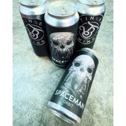 TIN BARN BREWING. SPACEMAN ORBIT TRIPLE NEW ENGLAND IPA 9.8% 1 PINT - The Beer Shelf