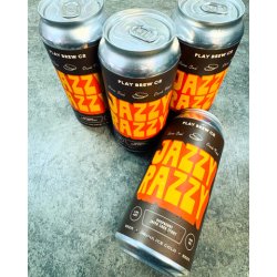 PLAY BREW CO. JAZZY RAZZY RASPBERRY JAFFA CAKE STOUT 5.8% 440ml - The Beer Shelf