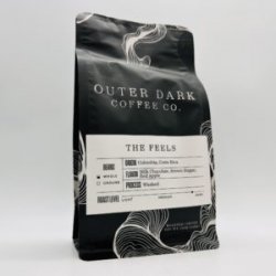 Outer Dark The Feels Dark Roast Coffee 12oz Bag - Bottleworks