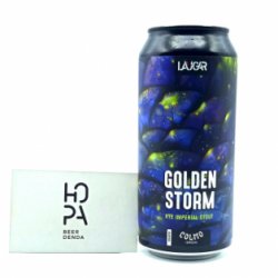 LAUGAR & COLMO Golden Storm Lata 44cl - Hopa Beer Denda