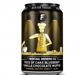 Frontaal Brewing Co. Piece of Cake Blueberry Vanilla Chocolate Muffin Frontaal Brewing Co. Piece of Cake Blueberry Vanilla Chocolate Muffin