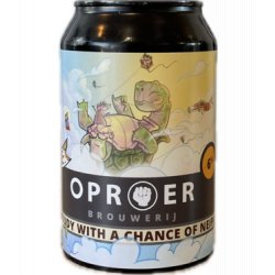 Oproer Brouwerij Oproer Cloudy With A Chance Of Neipa 330ml - Bierwinkelier