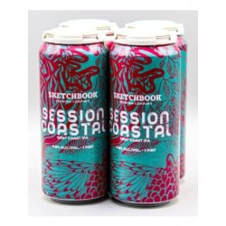 SKETCHBOOK SESSION COASTAL SESSION WEST COAST IPA 16oz 4PK CANS - Schaefer’s