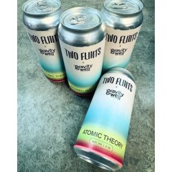 TWO FLINTS BREWING. ATOMIC THEORY HAZY IPA 6.5% 440ml - The Beer Shelf