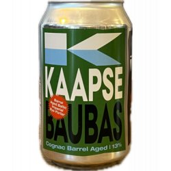 Kaapse Brouwers & Bbp Kaapse Baubas BA 330ml - Bierwinkelier