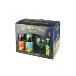 ST BERNARDUS GLASS GIFT PACK 11oz 6PK BOTTLE & GLASS - Schaefer’s