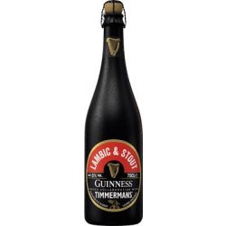 John Martin & Timmermans X Guinness- Lambic & Stout 6% ABV 375ml Bottle - Martins Off Licence