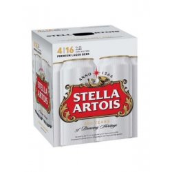 STELLA 16oz 4PK CANS - Schaefer’s