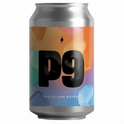 Garage Beer- P9 Barcelona Weisse 4% ABV 330ml Can - Martins Off Licence