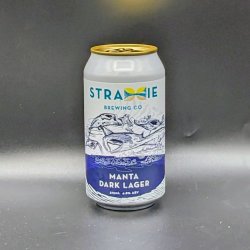 Straddie Brewing Manta Dark Lager Can Sgl - Saccharomyces Beer Cafe
