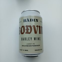 Badin Bodvin Bourbontonner BA Barleywine - 330ml - 13,0% - GUN Speciaalbieren