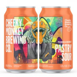 Cheeky Monkey Brewing Co. Mango & Coconut Pastry Sour - Beer Force