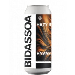 BIDASSOA - HAMAR - HAZY IPA Lata 44cl - Buscador de Cervezas - Brewhouse