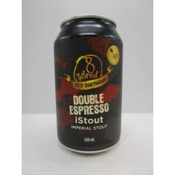 8 Wired - Double Espresso iStout 13.5% 330ml - Grape & Grain