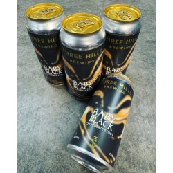 THREE HILLS BREWING. BABY BLACK CHOCOLATE STOUT 4.5% 440ml - The Beer Shelf