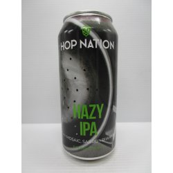 Hop Nation - Hazy IPA Mosaic, Sabro & Riwaka 6.2% 440ml - Grape & Grain