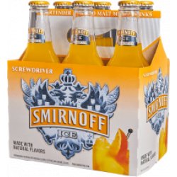 Smirnoff Ice Screwdriver 11.2oz 6pk Btl - Luekens Wine & Spirits