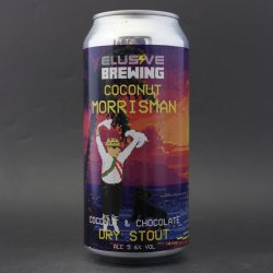 Elusive Brewing - Coconut Morrisman - 5.6% (440ml) - Ghost Whale