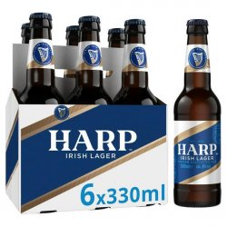 Harp Lager 6x330ml - Bot Drinks