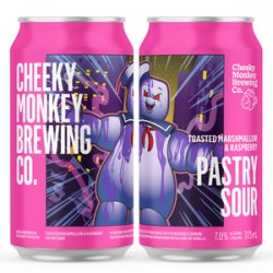 Cheeky Monkey Brewing Co. Toasted Marshmallow & Raspberry Pastry Sour - Beer Force