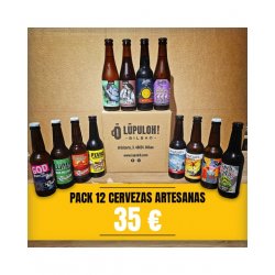 Pack 12 Cervezas Artesanas... - Lupuloh!