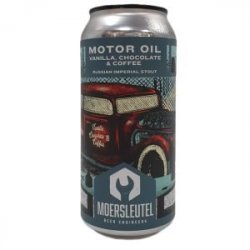 MOERSLEUTEL  Motor Oil Coffee & Vanilla & Chocolate 44cl - Beermacia