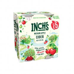 Inchs Medium Apple Cider 4x440ml - Bot Drinks