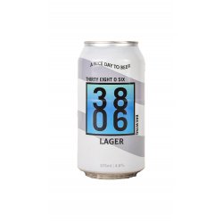 Thirty Eight O Six Lager 375mL - Wine Sellers Direct