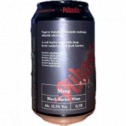 Puhaste Maag - Black Barley Wine - Speciaalbierkoning