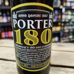 Kultowy Browar Staropolski Porter 180