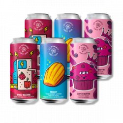 Les Intenables Pack Fruit Addict - 100% bières fruitées - 6x44cl - Les Intenables - Craft Beer
