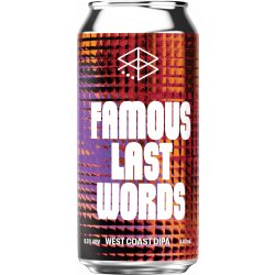 Range Brewing Famous Last Words