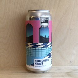 Pressure Drop 'King Queen Knave' New England Pale Ale Cans - The Good Spirits Co.