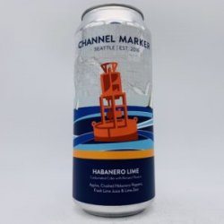 Channel Marker Habanero Lime Cider Can - Bottleworks