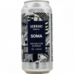 Verdant X SOMA – The Half-Life of Magic - Rebel Beer Cans