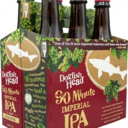 Dogfish 90 minute IPA 12 oz bottles6 pack - Beverages2u