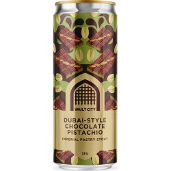 Vault City Brewing Dubai-Style Chocolate Pistachio Pastry Imperial Stout