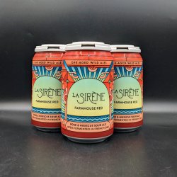 La Sirene Farmhouse Red Can 4pk - Saccharomyces Beer Cafe