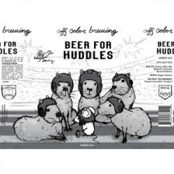 Off Color Beer for Huddles 16oz can - Bine & Vine