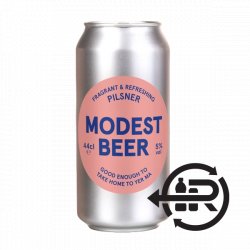 Modest Beer Fragrant & Refreshing (Good Enough To Take Home To Yer Ma) - Craft Central