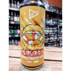 Funky Fluid Splash: Yellow