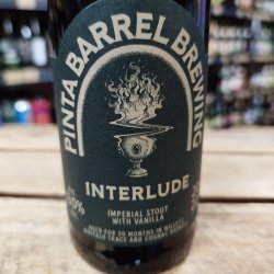 PINTA Barrel Brewing Interlude