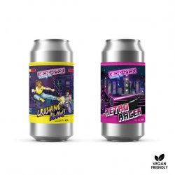 Neon Raptor Crushing Blows & Retro Racer Pack - Neon Raptor Brewing Co.