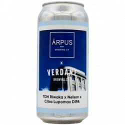 Ārpus Brewing Co. X Verdant  TDH Riwaka x Nelson x Citra Lupomax DIPA - Rebel Beer Cans