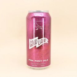 Good Land Brewing Co Pink Pony Pils Good Land Brewing Co Pink Pony Pils